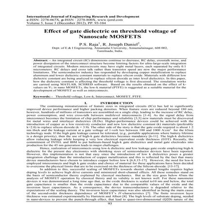 Welcome to International Journal of Engineering Research and Development (IJERD)