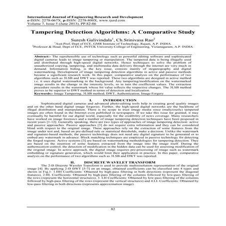 International Journal of Engineering Research and Development (IJERD)