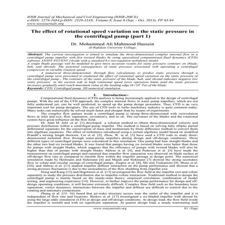 A practical method to predict performance curves of centrifugal water ...