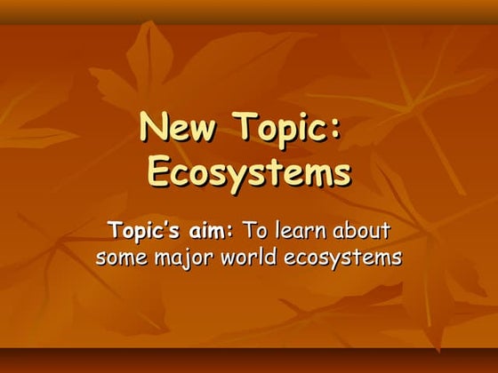Welcome to Geography - Introduction | PPTX