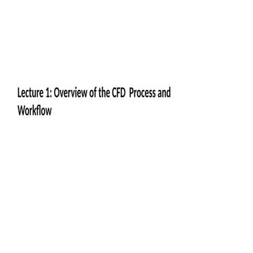 CFD Tutorial 1 freeCAD Computational Fluid Dynamics | PDF
