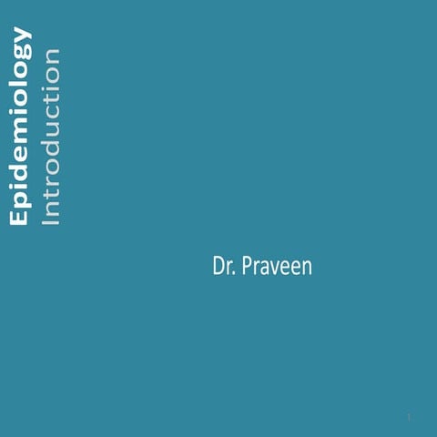 L1 - Oral epidemiology-introduction .ppt