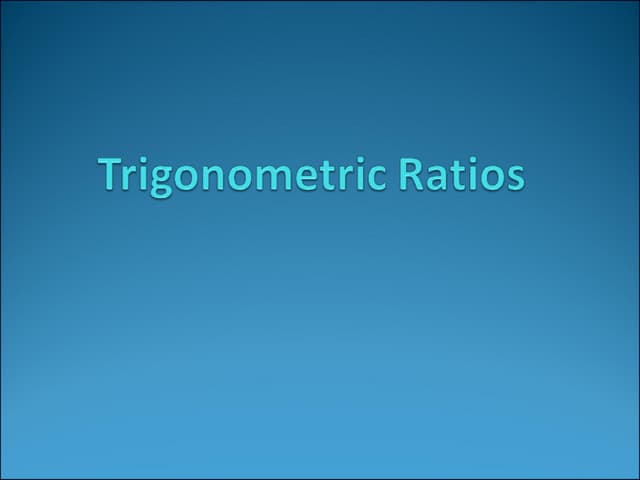 L1 Terms Ratios Find Missing Side