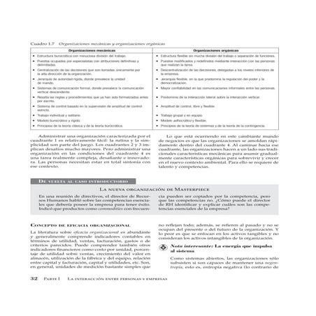 Eficiencia organizacional - Administracion de recursos humanos - Idalberto Ch...