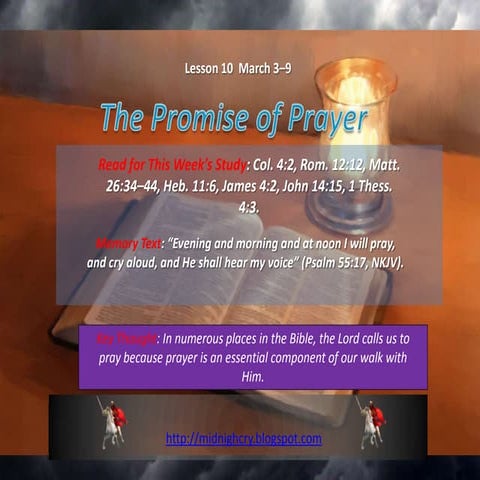 Lesson 10 The promise of player