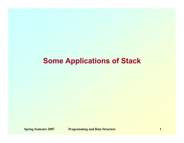 C applications