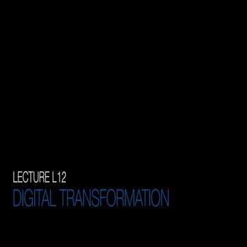 L12 Digital Transformation