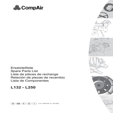 L132 l250 parts manual 090424 abril 2009 | PDF