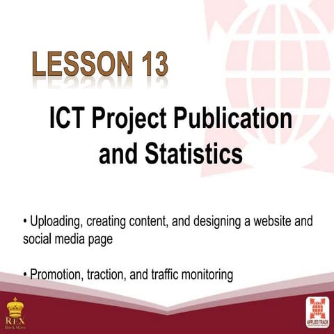 E-Tech L13 ICT Project Publication and Statistics.pptx