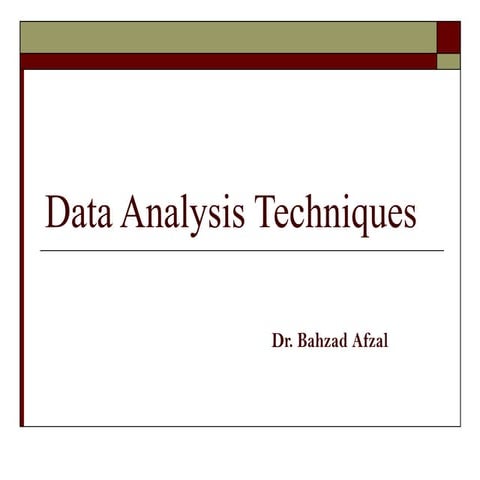 L17-data analysis techniques for analysis of food.ppt