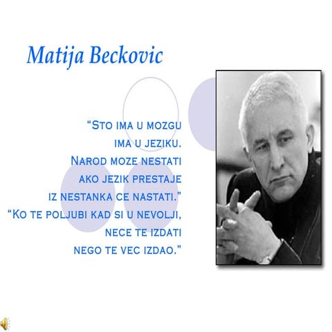 L180 - Srpski jezik i književnost - Matija Bećković - Kristina Paunović - Mil...