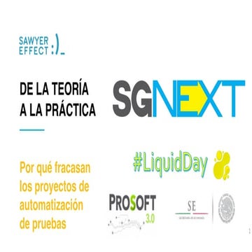 Liquid Day - Testing de la teoria a practica