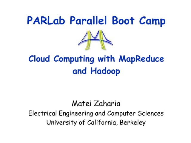 L19CloudMapReduce introduction for cloud computing .ppt