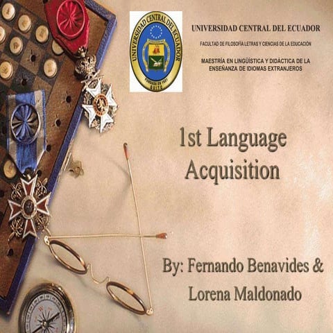 First Language Acquisition