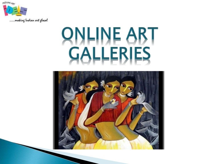 Online art galleries