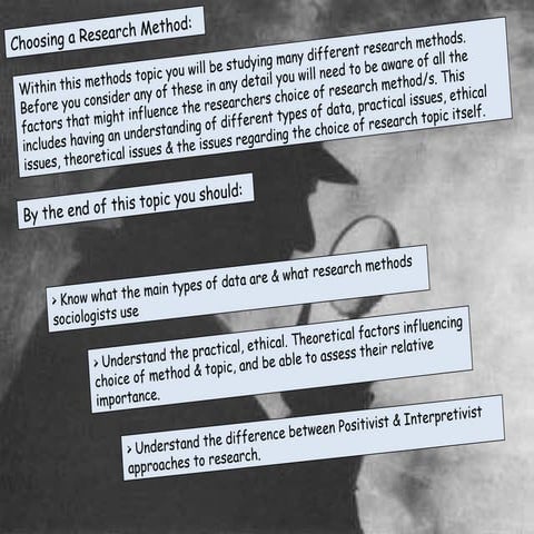 L1 factors influencing choice of method and topic