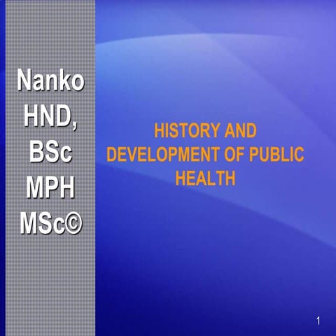 L1 History & Devt of PH.ppt