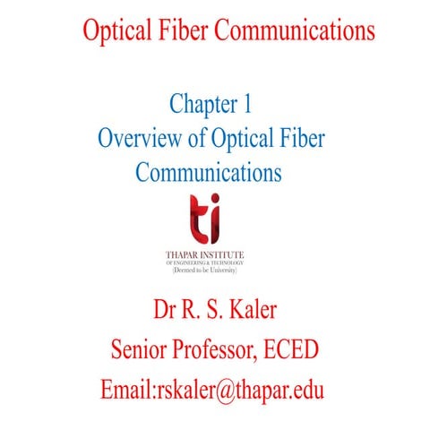 FIBER                  OPTIC                 COMMUNICATION