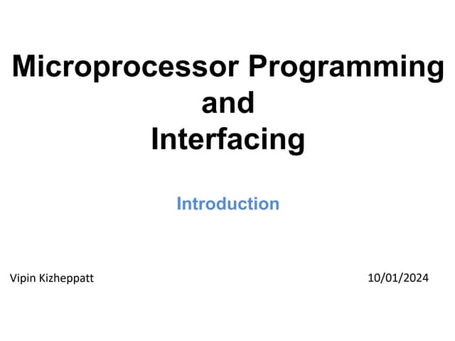 Introduction to Microprocesso programming and interfacing.pptx