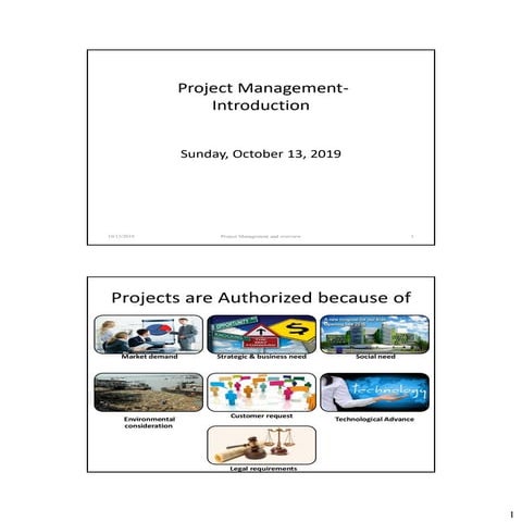 Project Management Introduction