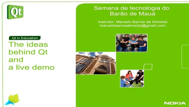 Treinamento Qt básico - aula I