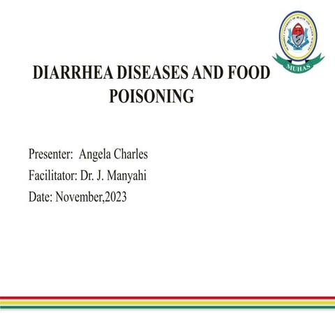 L2. Diarrhoea disease and Food poisoning.pptx