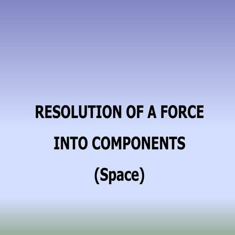 L2-3 Resolution of a Force into Components (Space).pdf