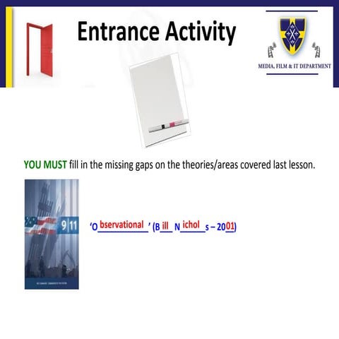 L2   modes of documentary