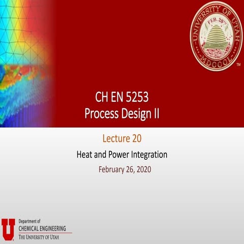 L20 heat and power integration