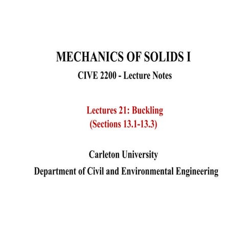 L21 Buckling55555555555555555555555555555555555555.pptx