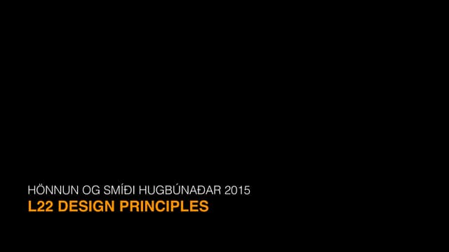L22 Design Principles