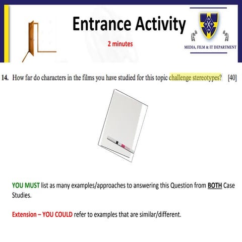 L28   wjec exam topics - structure and analysis