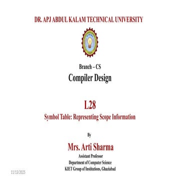 L28_Symbol Tables Representing_compile design.pptx