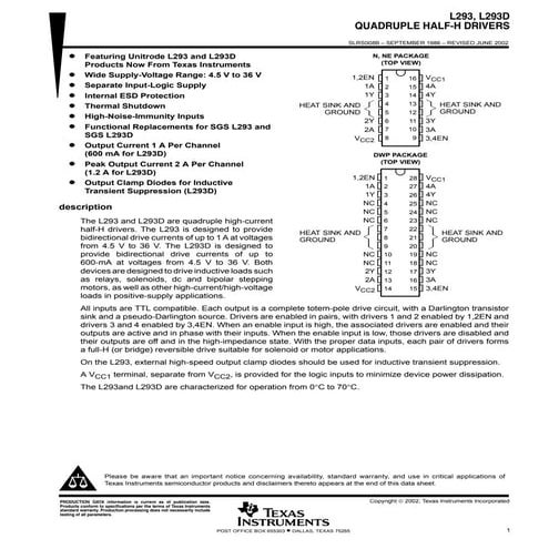 L293d | PDF