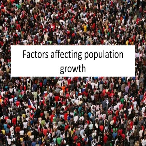 L2 ap factors affecting population growth