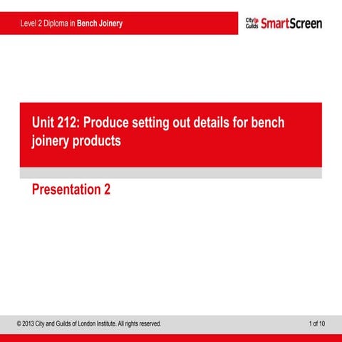 6706 bench joinery unit 212 