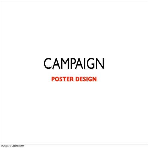 L2 Campaign   Poster Design