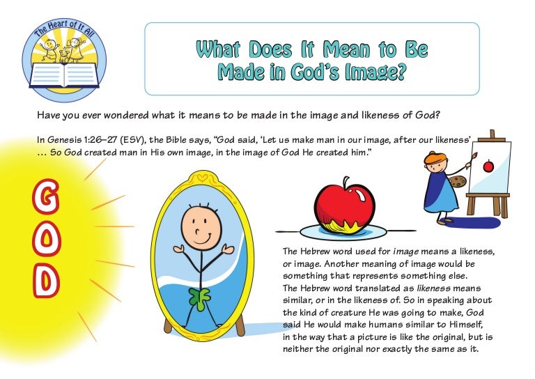 What does it mean to be made in God's image