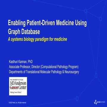 Enabling Patient-Driven Medicine Using Graph Database