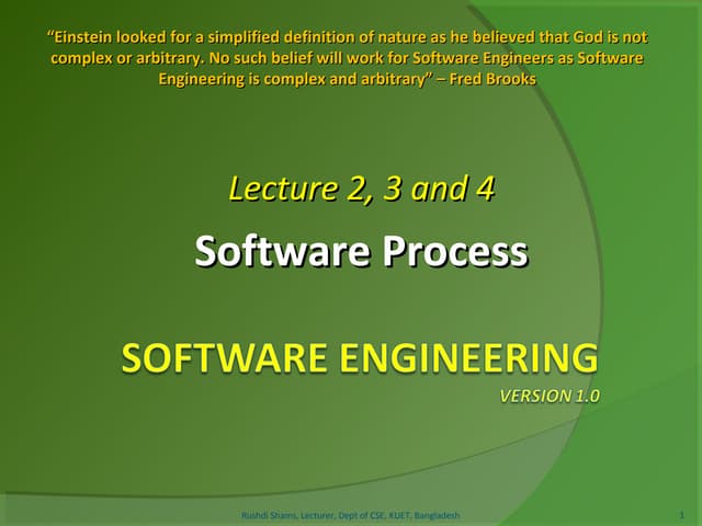 L2 l3 l4  software process models
