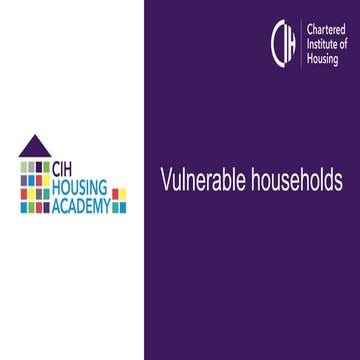 Vulnerable households