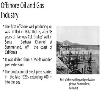 Comprehensive Overview of the Offshore Oil and Gas Industry: History ...