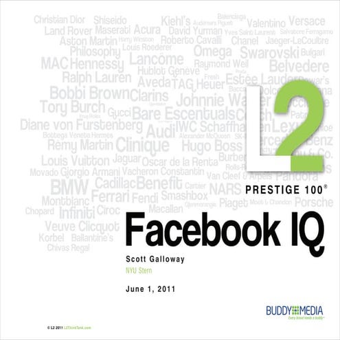 L2 Prestige100 - Facebook IQ 2011