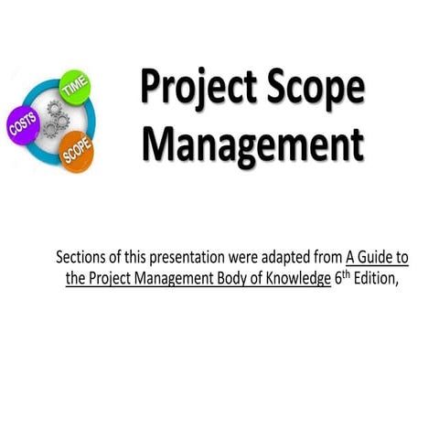 L2_Scope Management.ppt