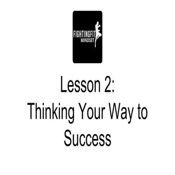 Thinking Your Way to Success