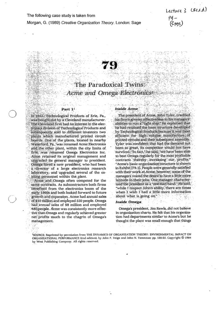 The paradoxical twins: acme and omega electronics pdf image