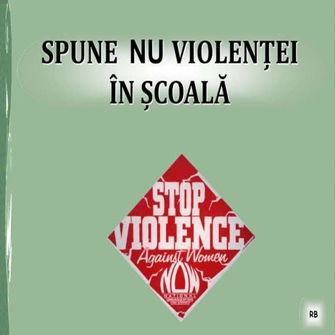Spune nu violentei in scoala
