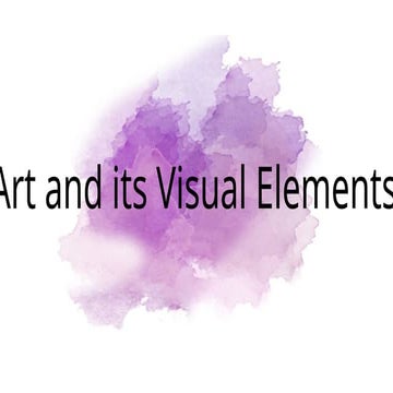 Understanding Art and Its Visual Elements: Line, Color, Shape, and More ...