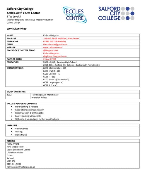 cv | DOCX
