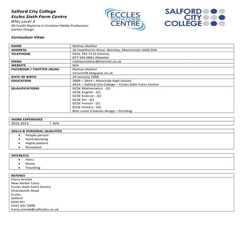 L3 gd cv_template_260115